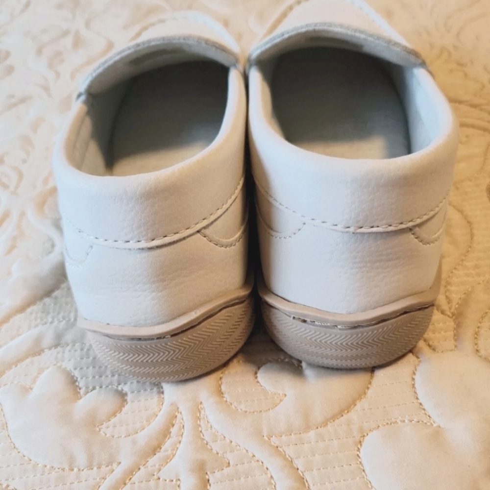 My Slippers My Pillow Beach Beige Womens Size 8 Impact Gel Leather Upper Shoes - Picture 4 of 6